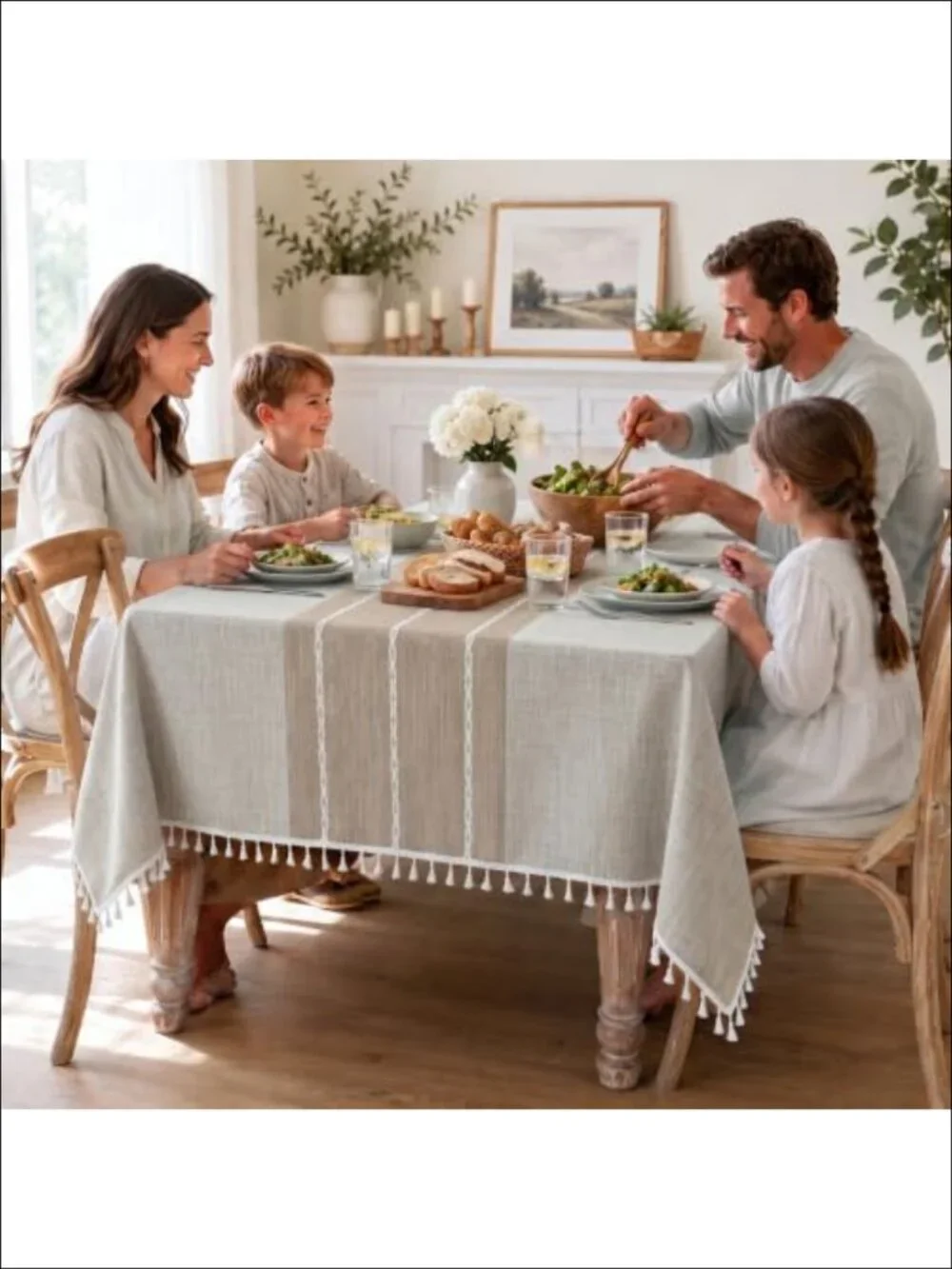 N/A rectangular tablecloth